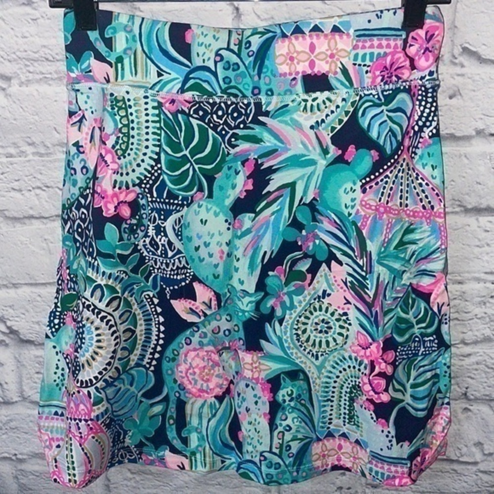 NWT Lilly Pulitzer Lookin Sharp Brenna Stretch Athleisure Coastal Beach Skirt